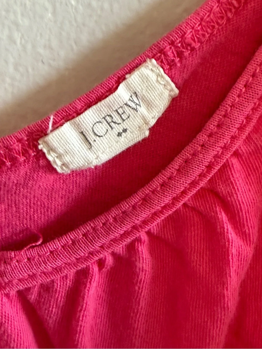 J. Crew Bright Pink Spaghetti Strap Camisole